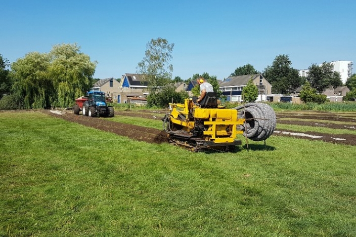 Drainage aanleggen